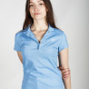 Polo ROUGE femme - Manches courtes