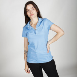 Polo ROUGE femme - Manches courtes