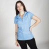 Polo ROUGE femme - Manches courtes